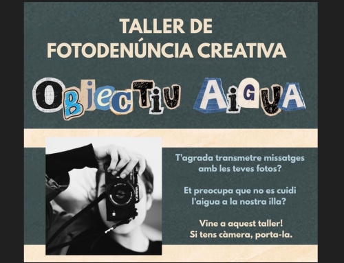 Taller de fotodenúncia creativa per a joves «Objectiu aigua»